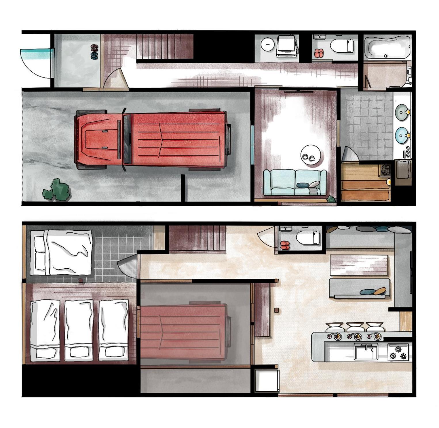 Hida Takayama Base - Traditional Japanese Garage House With Private Sauna ภายนอก รูปภาพ